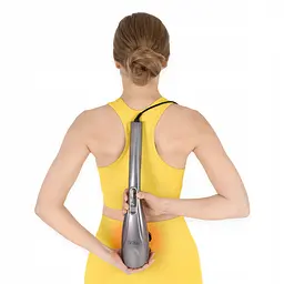 Ручний вібраційний масажер для тіла 4FIZJO Long Stick 7 в 1 4FJ0555 Grey (P-5907739319135) - мініатюра 7