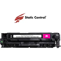 Картридж Static Control для HP CC533A (304A), Canon 718 magenta (002-01-RC533A) - мініатюра 2