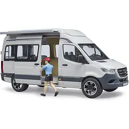 Іграшкова машинка Bruder Автомобіль MB Sprinter для кемпінгу з фігуркою 1:16 (02672) - мініатюра 3
