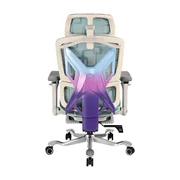 Крісло ігрове GT Racer X-900 Gray/Violet/Blue - мініатюра 2