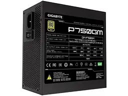 Блок питания Gigabyte 750W (GP-P750GM) - миниатюра 3