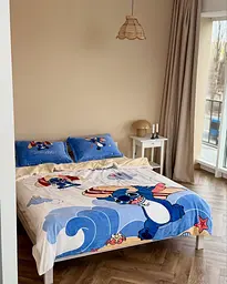Постельное белье детское плюшевое двуспальное Dushka Home 21206 180х215 см