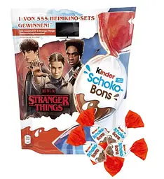 Шоколадні цукерки Kinder Schoko-Bons Netflix Stranger Things 300г - мініатюра 2