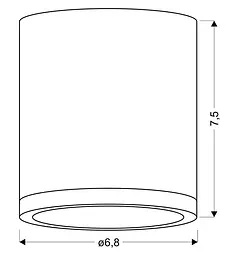 Точковий світильник Candellux 2273624 TUBA - мініатюра 4