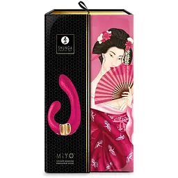 Вібратор-кролик Shunga Miyo Raspberry - мініатюра 6