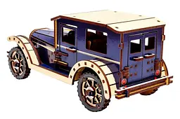 Конструктор Puz-00955 Retro car, дерев'яний PuzzleOK - мініатюра 6