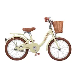 Дитячий велосипед Miqilong LS 16" бежевий - мініатюра 3