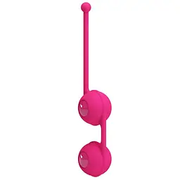 Вагінальні кульки Pretty Love Up Balls III, 17 см, рожевий - мініатюра 4