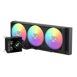 Система рідинного охолодження Gamemax GLACIER 360 LCD BK - мініатюра 3