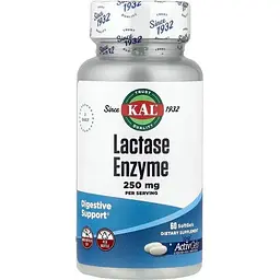 Амінокислота Lactase Enzyme 250 mg, 60 капсул KAL vit0003870 - мініатюра 2