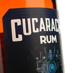 Ром Cucaracha Black 40% 0.5 л - мініатюра 3