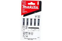 Набір полотен HSS для лобзика по металу 52 мм Makita A-85737 (5 шт)