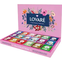 Уцінка. Набір Колекція чаїв Lovare Great Party 155 г (18 видів по 5 шт.) - мініатюра 4
