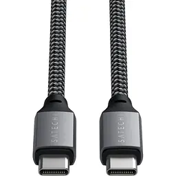 Кабель USB-C to USB-C Satechi Cable 100W Space Gray 2 м (ST-TCC2MM) - мініатюра 2