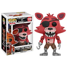 Фігурка Funko Pop Five Night's at Freddy's Foxy the Pirate П'ять ночей з Фредді Пірат Фоксі 10 см (KC FNAF FP) - мініатюра 2