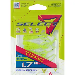 Силікон Select Toxic 1.7" 072 FE (8 шт/уп) - мініатюра 2