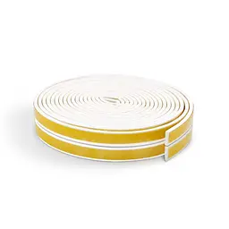 Ущільнювач для дверей клейкий I-подібний 6 м HORST білий (DS-I 9x2 WHITE)