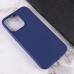 Силіконовий чохол Candy для Apple iPhone 14 Pro (6.1) Синій - мініатюра 3