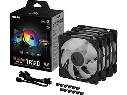 Вентилятор Asus TUF Gaming TR120 FAN ARGB Black 3-Pack (90DA0090-B09020) - мініатюра 6