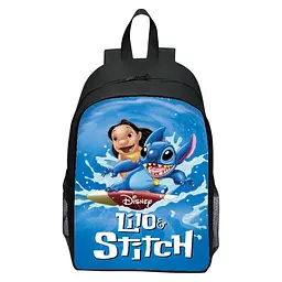 Дитячий рюкзак Стіч Stitch шкільний з принтом мультфільму Ліло і Стіч