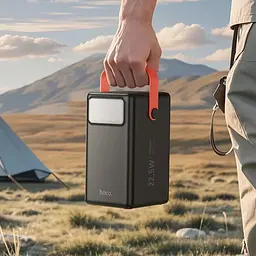 Зовнішній акумулятор Hoco Surpass J142 100000mAh 22.5W Black [131318] - мініатюра 7