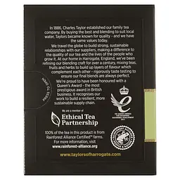 Чай зелений Taylors of Harrogate 30 г (20 шт. х 1.5 г) - мініатюра 3