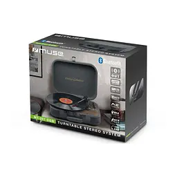 Програвач вінілових дисків Muse MT-207 DGB графіт - мініатюра 3