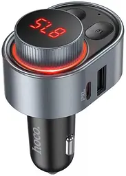 Автомобільний FM модулятор (трансмітер) Hoco E72 Alegria PD30W (6931474780836) - мініатюра 5
