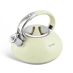 Чайник зі свистком Edenberg EB-2452-Cream 3 л кремовий - мініатюра 2