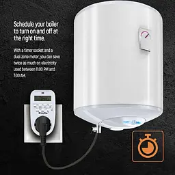 Таймер-розетка СolorWay 16A 3680W електронний тижневий 7D (CW-STE01-7D) - мініатюра 12