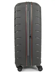 Валіза дорожня велика (L) поліпропілен Snowball 61303 Cologne 92,5 л 75х49x28 см Сірий - мініатюра 5
