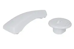 Пісуар підлоговий Qtap Scorpio White з ІК-датчиком автоматичного змивання QT1488101HW - мініатюра 7
