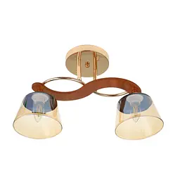 Люстра стельова Brille в спальню E27 60W G (LK-704S/2)