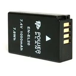 Акумулятор PowerPlant Nikon EN-EL20 1050mAh