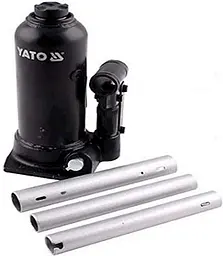 Домкрат гідравлічний пляшковий Yato 5 т, 212-468 мм