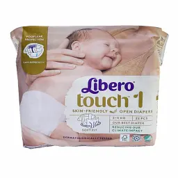 Підгузки Libero Touch 1 (2-5 кг), 22 шт