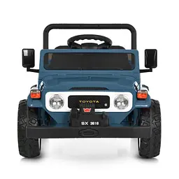 Дитячий електричний джип Bambi Toyota 12V одномісний до 50 кг Синій (DE-169-E-908) - мініатюра 2