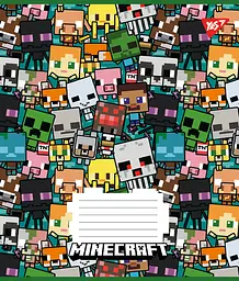 Набір зошитів Yes Minecraft А5 в лінійку 12 аркушів 25 шт. (766950) - мініатюра 4