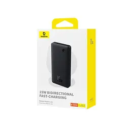 УМБ Baseus Airpow Lite 10000 mAh 15W чорний P10067500123-00 - мініатюра 5