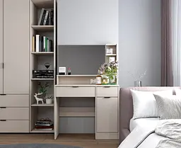 Туалетний столик Doros Естель Кашемір ДСП 90х38х135 (41516050) - мініатюра 8