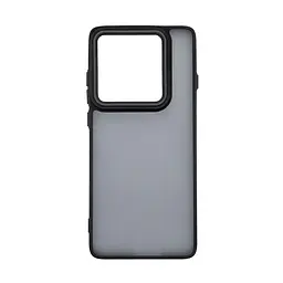 Противоударный чехол для Motorola Edge 60 Fusion 5G/60 5G, Frame, черный, панель-накладка, термополиуретан TPU + поликарбонат PC, защита всего корпуса, защита кнопок и камеры, устойчив к деформациям, ArmorStandart (ARM85600)