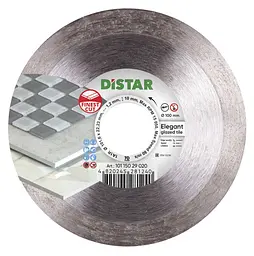 Алмазний диск по кераміці Distar Elegant 1A1R 100х1.2х22.23 мм