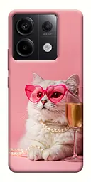 Чохол Demsky Pinky cat для Xiaomi Redmi Note 13 Pro 4G