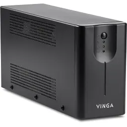 Пристрій безперебійного живлення Vinga LED 600VA metal case with USB (VPE-600MU) - мініатюра 2