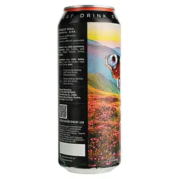 Пиво Forever Forest Hill, світле, нефільтроване, 8%, з/б, 0,5 л - мініатюра 2