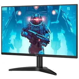 Монітор AOC 23.8" 24B36X, Black, IPS, 1920x1080 (16:9), 0.5 мс, 144 Гц, 300 кд/м², 1500:1 teh0033301 - мініатюра 3