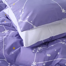 Простирадло MirSon Бязь 17-4742 Constellation 180x220 см біле (2200008929398) - мініатюра 5