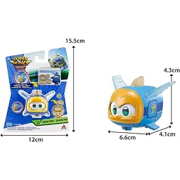 Ігрова фігурка Super Wings Super Pet Джером улюбленець зі світловими ефектами (EU770413) - мініатюра 5