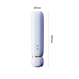 Вакуумний кліторальний стимулятор Zalo Lia Lavender Purple - мініатюра 2