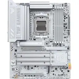 Материнська плата ASUS TUF GAMING X870-PRO WIFI7 W NEO White (TUF GAMING X870-PRO WIFI7 W NEO) (Socket AM5, AMD X870, ATX)